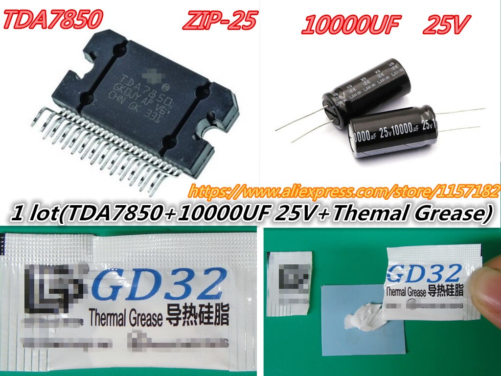 TDA7850 ZIP-25 TDA 7850 ( 1pcs 10000 ũ 25V Ŀ..